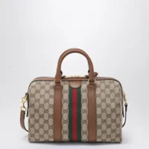 Gucci Duffle Ophidia Handbag Bag Black